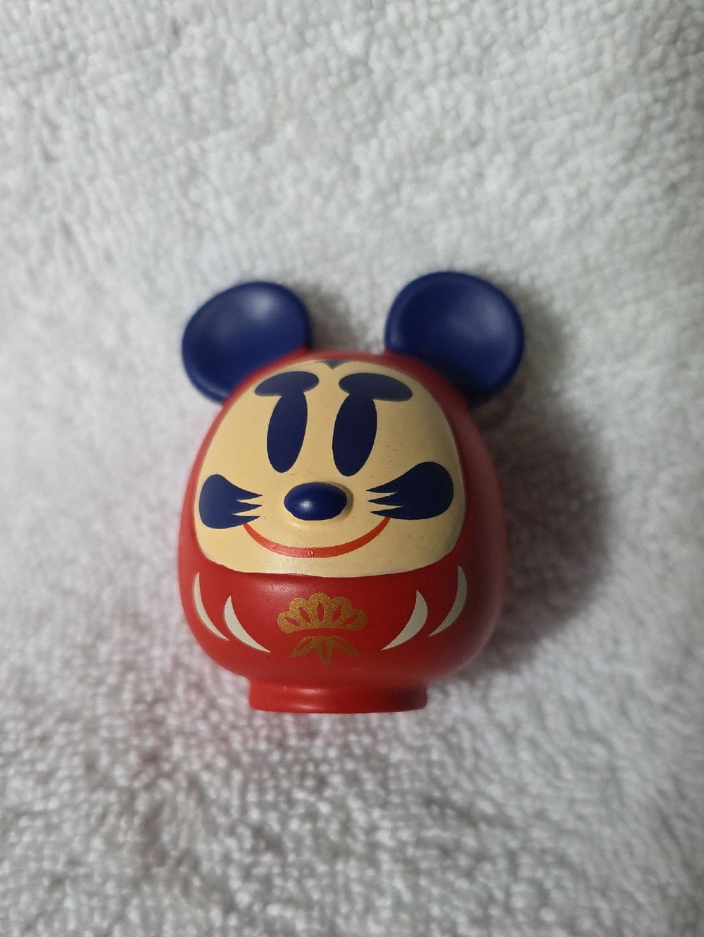 Tokyo Disney Resort Mickey  Mouse Daruma Figure 2025 Red